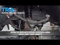 How to Replace Upper Control Arm 2002-07 Jeep Liberty