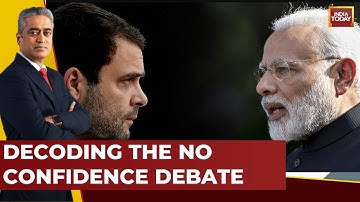 News Today With Rajdeep Sardesai LIVE: Decoding The No Confidence Debate | Rahul