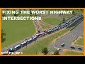 HOW TO Fix the Worst Highway Intersections | CITY FIX | Cities Skylines