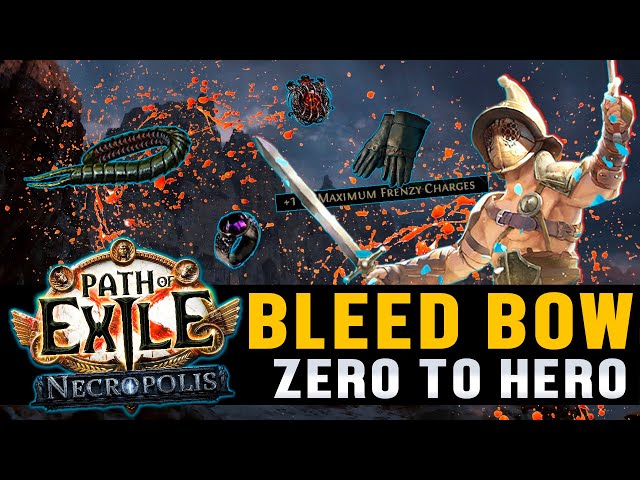 Bleed Bow Gladiator - From Zero to Hero - SSF Journey | Part 2 | Path of Exile 3.24 class=