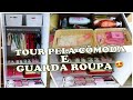 TOUR PELA CÔMODA E GUARDA ROUPA DA BEBE|Dicas De Organização