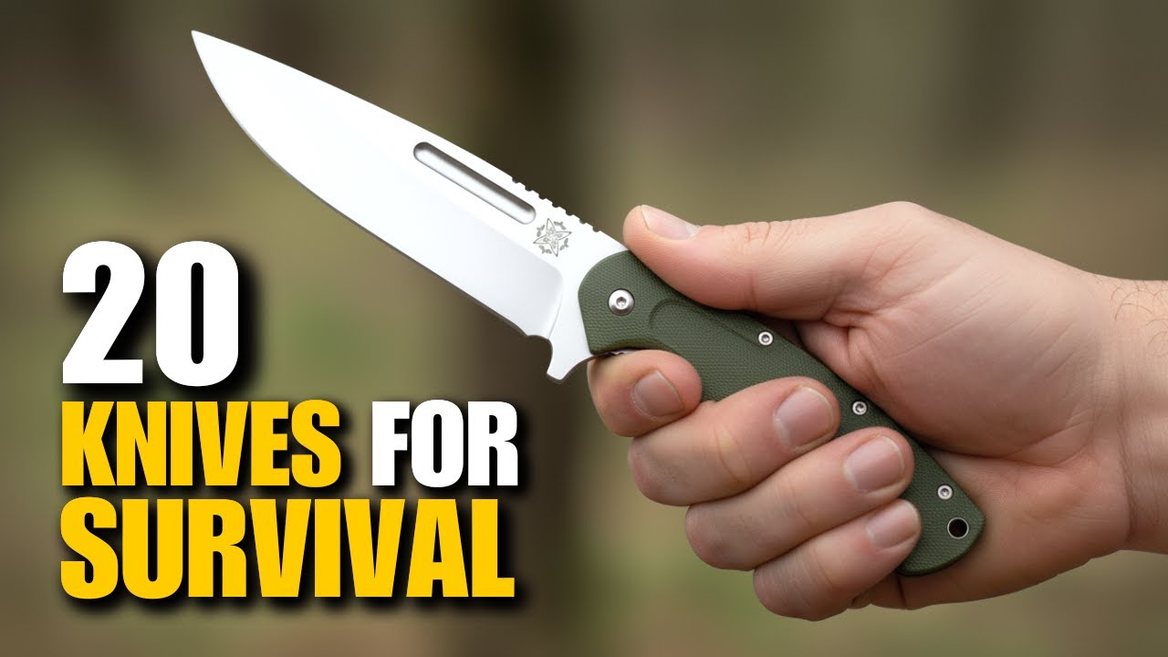 20 незаменимых ножей с фиксированным лезвием, которые могут спасти вам жизнь