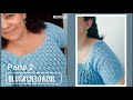 Blusa Cielo Azul 🩵 Parte 2 #rosaisela  #BlusasRosa