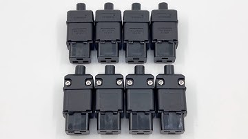 AC 250V 16A C19 female socket power cord connector for Whatsminer Avalonminer and Iceriver