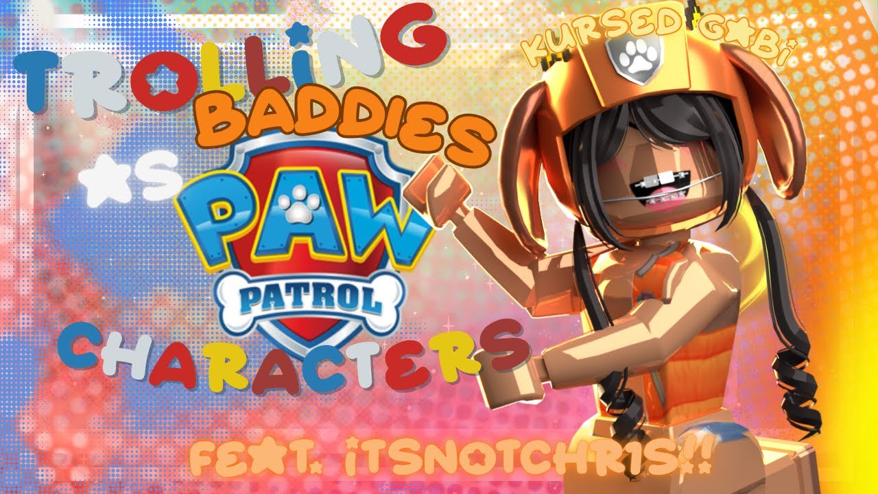 ТРОЛЛИНГ злодеев в образе ПЕРСОНАЖЕЙ ЩЕНЯЧЕГО ПАТРУЛЯ (при участии @itsnotchr1sduh) \\ Злодеи Roblox