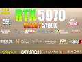RTX 5070 + Ryzen 7 5700X : Perfect Combo or Bottleneck? 20 Games Tested