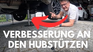 Was BITTE sind SnapPads ❓ Fazit und Neuerung an unserer Hubstützanlage