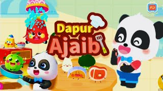 DAPUR AJAIB BAYI PANDA MEMBUAT MASAKAN DAGING SAPI LEZAT | BABYBUS INDONESIA