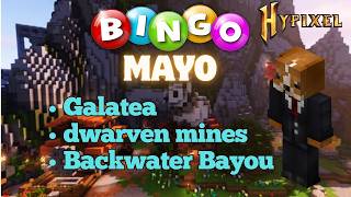 Bingo día 1, Feliz día del Chambeador | HYPIXEL SKYBLOCK - BINGO MAYO 2026