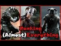Ranking almost everything in skyrim