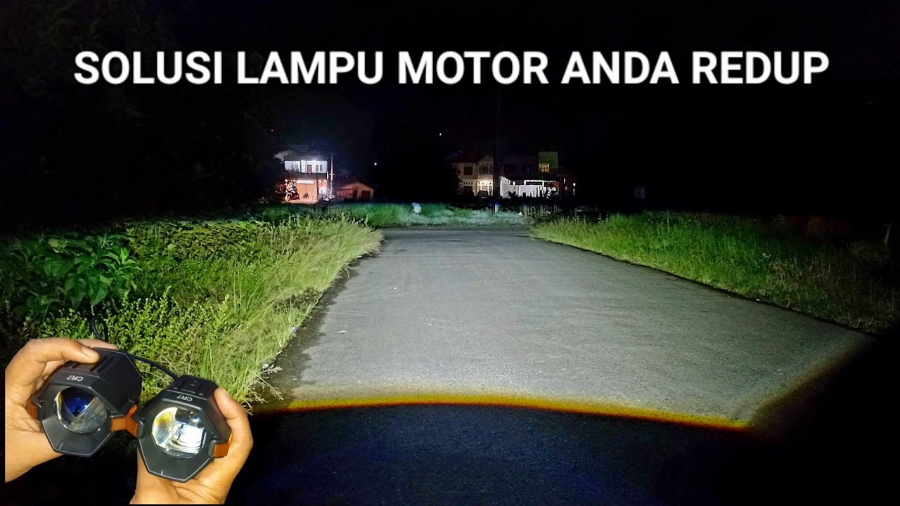 Tes Drive Biled CR7 C643 Waterproof Di Motor Harga 300 Ribuan Perlampu