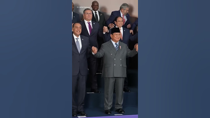 Momen Prabowo Foto Bareng Pemimpin Dunia di KTT BRICS Brasil