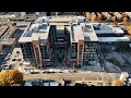 4K AERIAL DRONE TOUR SOUTH END AND UPTOWN CHARLOTTE, NORTH CAROLINA.