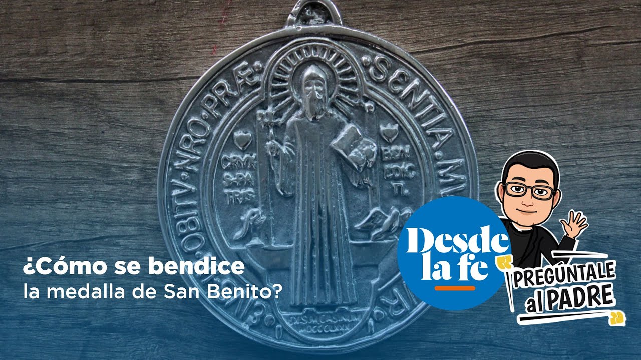 San Benito 2 Medalla Exorcismo Medalla San Benito - Bendecido por el Papa  – Catholically