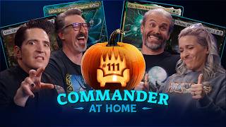 David Dastmalchian's deckbox is a COFFIN! | Halloween Special | Commander at Home Episode 111