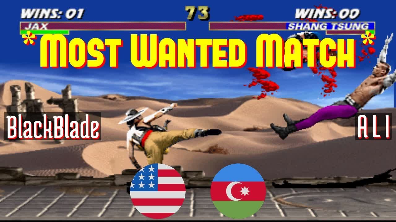 @umk3: BlackBlade (US) vs A L I (AZ) [Ultimate Mortal Kombat 3 Fightcade] Feb 8