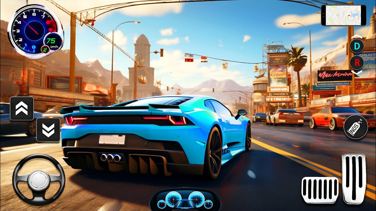 Mega Ramp Car Stunts Racing Impossible Tracks 3D #3 - Android Gameplay