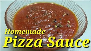 Homemade Pizza Sauce Recipe | Instant and Easy Pizza sauce at Home | by Lubna's kitchen