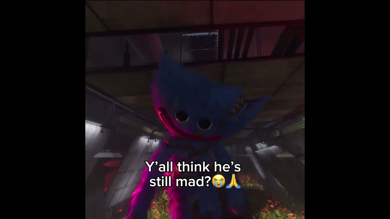 Y All Think He S Still Mad Huggywuggy Edit