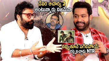Devara Team Interaction with Sandeep Reddy Vanga | NTR | Saif Ali Khan | Janhvi | Koratala Siva