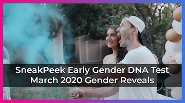 SneakPeek Early Gender DNA Test | March 2020 Gender Reveals