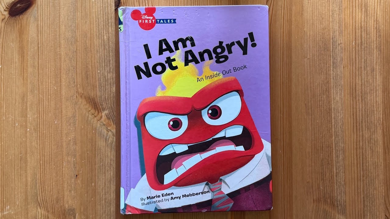 Ash reads Disney Pixar Tales Inside Out: I Am Not Angry!