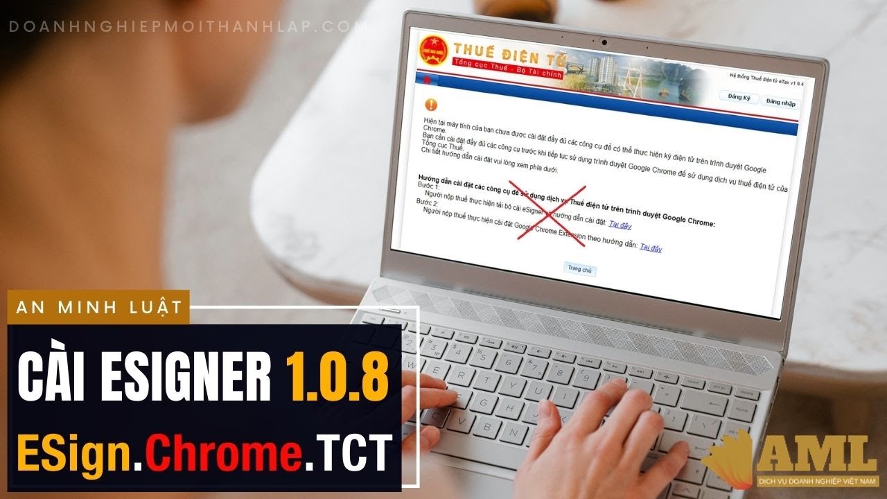 Cài Đặt eSigner.Chrome.TCT (Esigner 1.0.8) Ký Nộp Thuế... - youtube