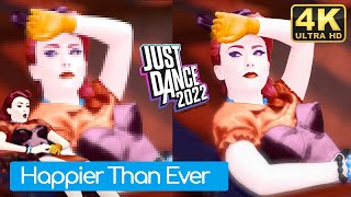 Just Dance 2022 - Happier Than Ever - 4K & 50fps (Upscaled)