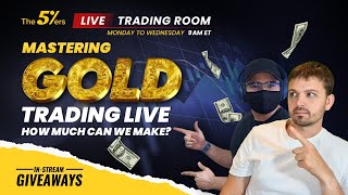 Mastering Gold: XAU/USD Live Trading Mondays - The5ers Live Trading Room