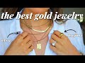 MY FAVORITE STAPLE  GOLD JEWELRY PIECES // amazon, etsy + mejuri | Rudi Berry