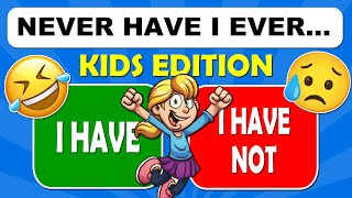Never Have I Ever… KIDS Edition 👦🏻 (Fun Interactive Game) ✅❌ screenshot 3
