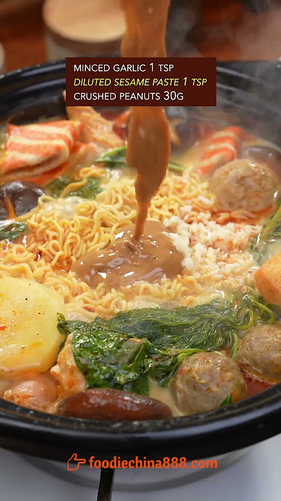 EASY CHINESE MALATANG HOTPOT RECIPE #recipe #cooking #chinesefood #malatang #hotpot