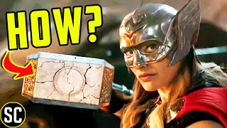 How JANE Fixes the Hammer and Becomes WORTHY in THOR: LOVE AND THUNDER
