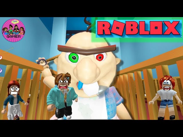 Roblox - Escapamos do Bebê Malvado do Ipad (Escape Ipad Kid