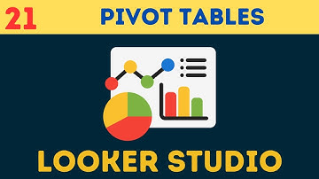 Create Pivot Table in Looker Studio