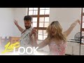 Johnny bananas gets a dance lesson from former 1st look host ashley roberts  1st look tv