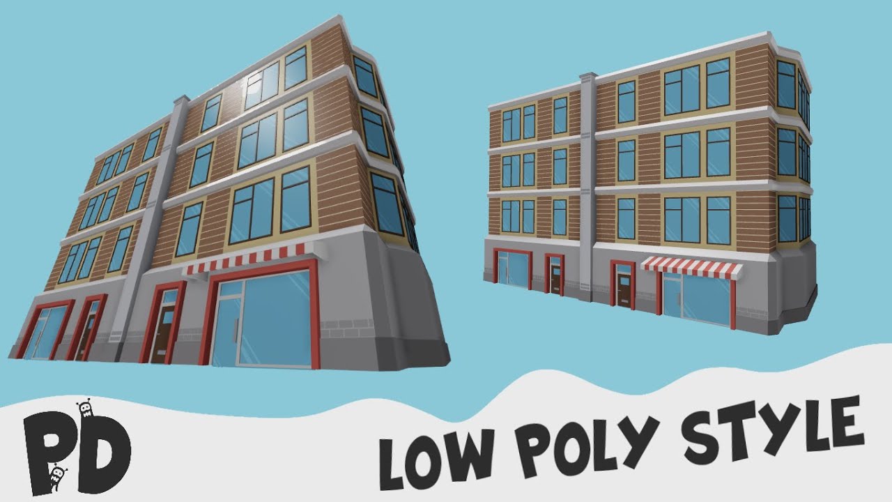 Roblox Low Poly Style Build Time Lapse Youtube - low poly egg roblox