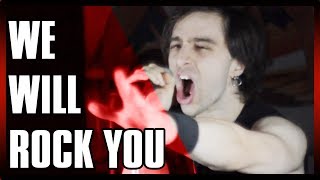 Video thumbnail of "QUEEN cantado em PORTUGUÊS: "We Will Rock You" (Tradução Adaptada)"