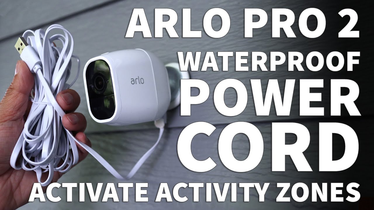 arlo pro camera power adapter