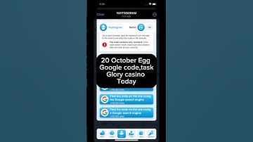 20 October yaytsogram Egg  google cod,task today glory casino #ytshorts #shortsfeed #viralshorts