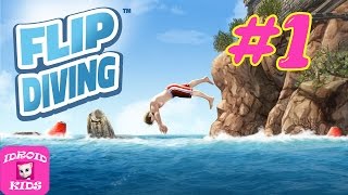 Flip Diving iOS/Android Gameplay #1 screenshot 5