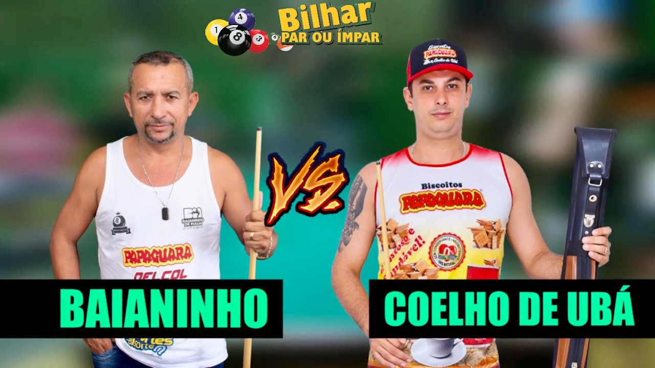 Baianinho vs Lúcio de Campo Grande, o jogo de sinuca que desafiou