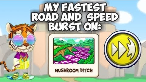 Fun Run 3 | My Fastest Road and Speed Burst on MUSHROOM DITCH MAP!!!