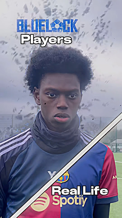 Blue Lock Characters that are based off of Real Footballers😮‍💨🔥 #football #anime #bluelock