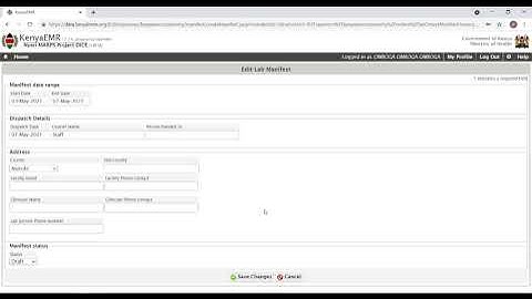 How to use Lab Manifest (EID_VL Module) in KenyaEMR