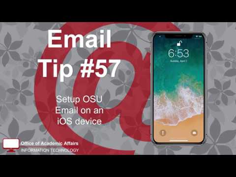 How to Add OSU Email to iOS Device