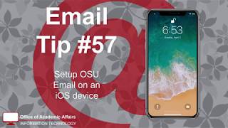 How to Add OSU Email to iOS Device