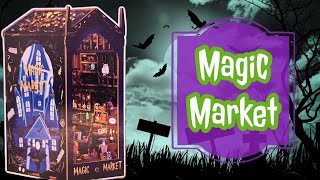 Magic Market Book Nook Part 1 Diy Timelapse