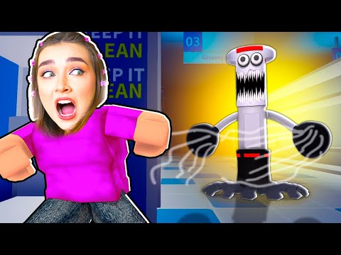 Видео: ВЫЖИВИ 24 ЧАСА в СУПЕРМАРКЕТЕ в ROBLOX 😱 Роблокс Panik