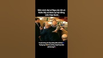 Đại sứ Nga phản ứng trước những tiêu chuẩn kép của Mỹ, Nato #russia #usa #nato #ukraine #shorts #fyp